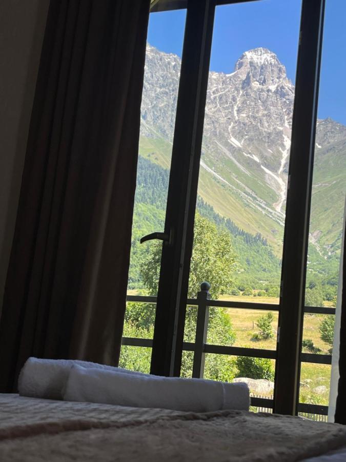 Panorama Ushba Hotel Mestia Buitenkant foto